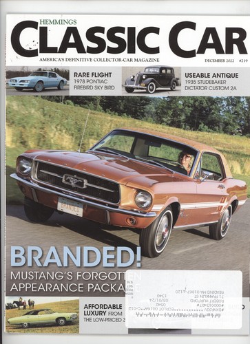 Hemmings classic car december - classic,