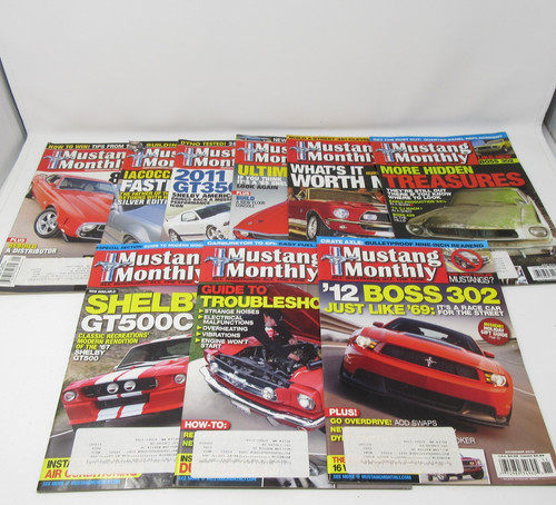 Mustang monthly magazine - magazine, lot