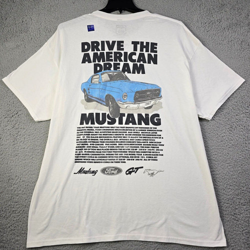 Ford mustang shirt mens - mustang, 2xl