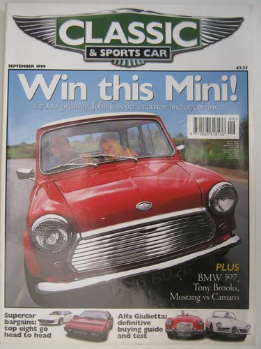 Classic sportscar september - sportscar,