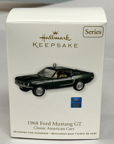 1968 ford mustang - gt, hallmark
