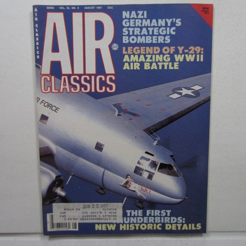 Air classics aug 1987 - air,