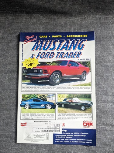 Mustang ford trader magazine - ford,