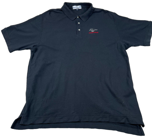 Ford mustang polo shirt mens - mustang,