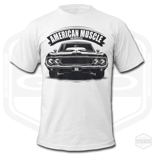 Classic mustang shirt men - mustang, t-shirt