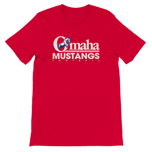 Omaha mustangs shirt - omaha, –