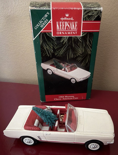 Hallmark keepsake 1966 mustang - keepsake,