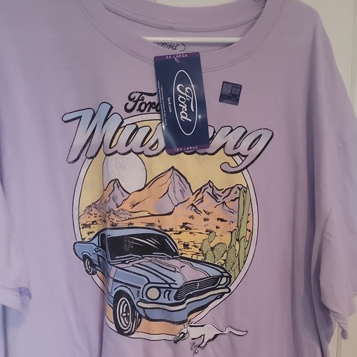 Ford mustang lavender graphic - ford,