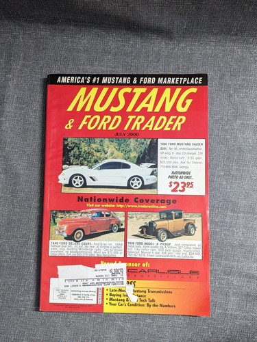 Mustang ford trader magazine - &,