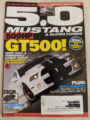 Mustang super fords - 5.0,