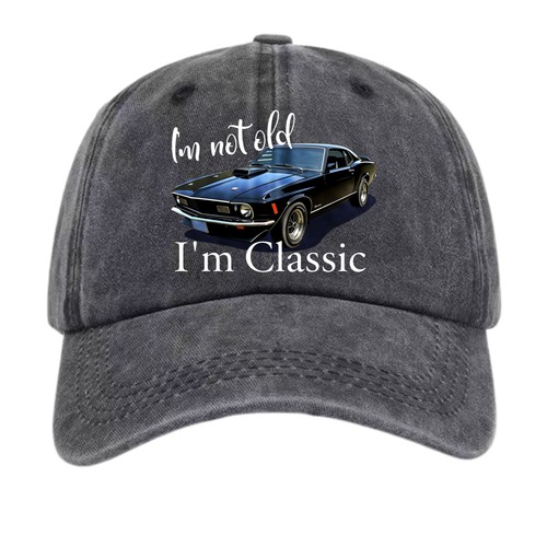 Retro washed cotton - cotton, hat