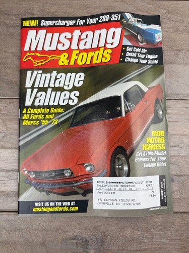 Mustang fords august - &,