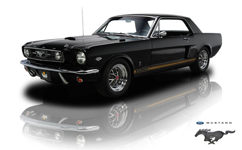 Ford mustang 1966 black - ford,
