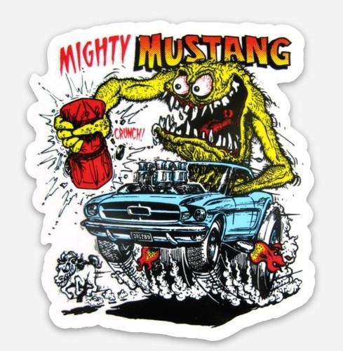 Rat fink mighty mustang - rat,