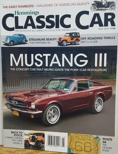 Hemmings classic car may 2018 - hemmings,