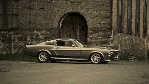Car classic ford mustang - car,