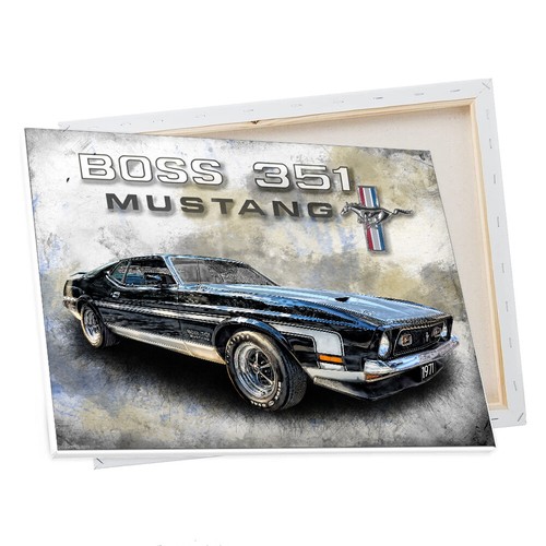 1971 boss 351 mustang - mustang, classic