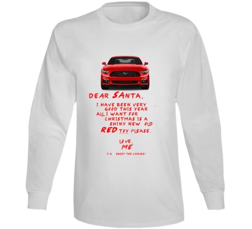 Dear santa christmas mustang - santa,
