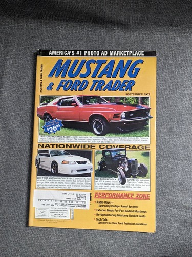 Mustang ford trader - ford, magazine
