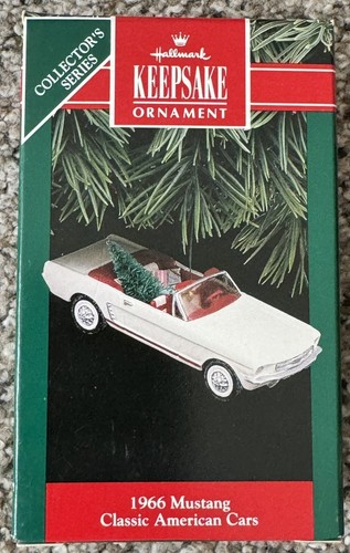 New hallmark 1966 mustang - new,